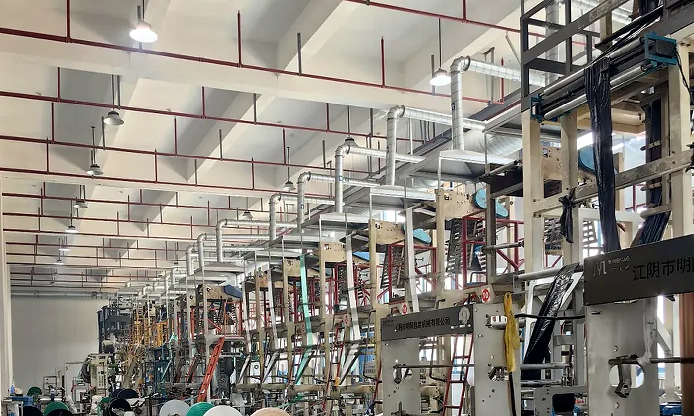 OKISS real film roll material and factory machinery